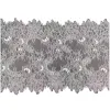 White lace trim decorative fabric, DIY lace-trimmed clothing and home textile accessories Item Picture